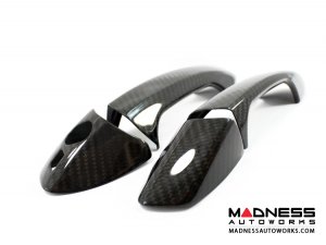 Mercedes Benz SLK External Door Handles - Carbon Fiber (2011 - on) 